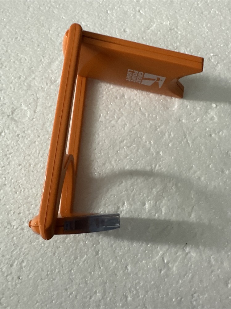Orange Great Point Adjustable Magnifying Light.