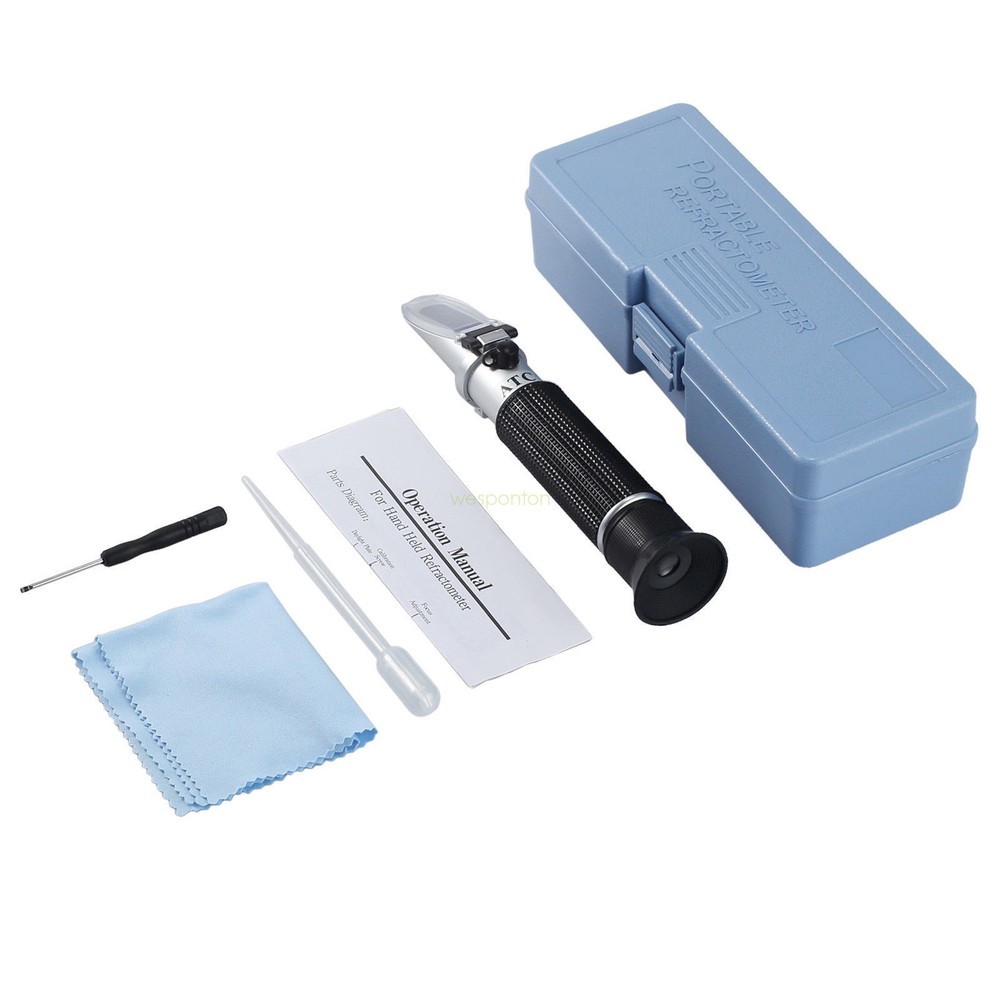 Salinity Refractometer Meter Water Reader Marine 0~10% Salt Aquarium Test Tester