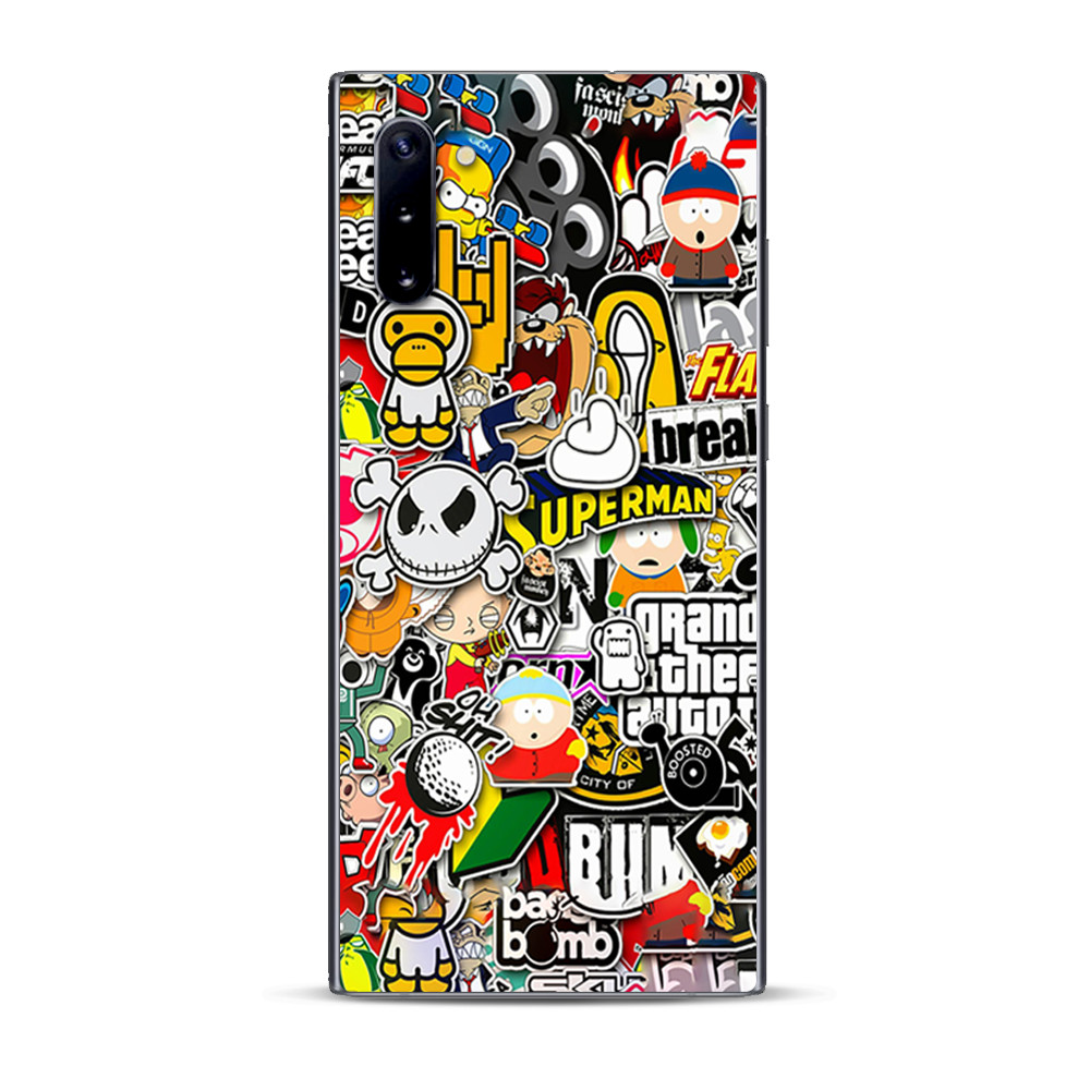 Skins Decal Wrap for Samsung Galaxy Note 10 -Sticker Slap