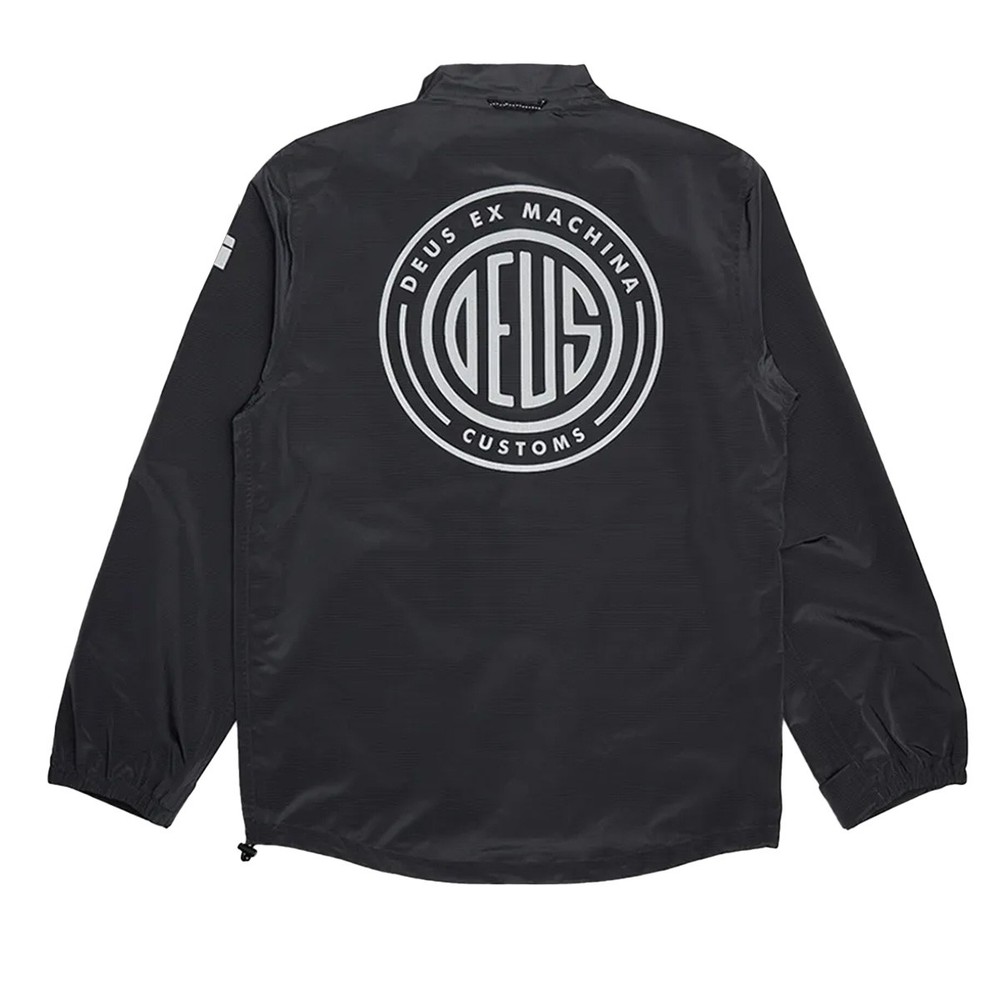 Deus Ex Machina Drizzle Rain Jacket - Black