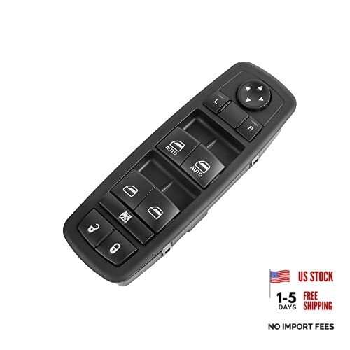 Driver Side Power Master Window Switch Compatible with Dodge 2009-2012 Ram