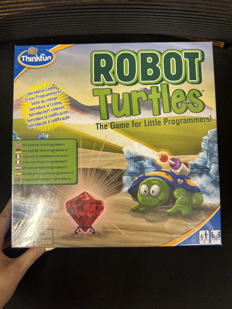 ThinkFun Robot Turtles Coding Game 2-5 Players Ages 4+ Introduces Coding