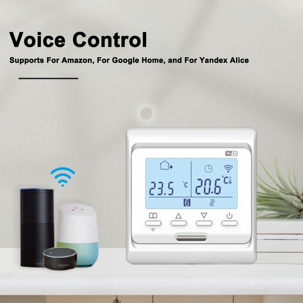 Programmable LCD Thermostat for Home For Underfloor Heating Temperature Control