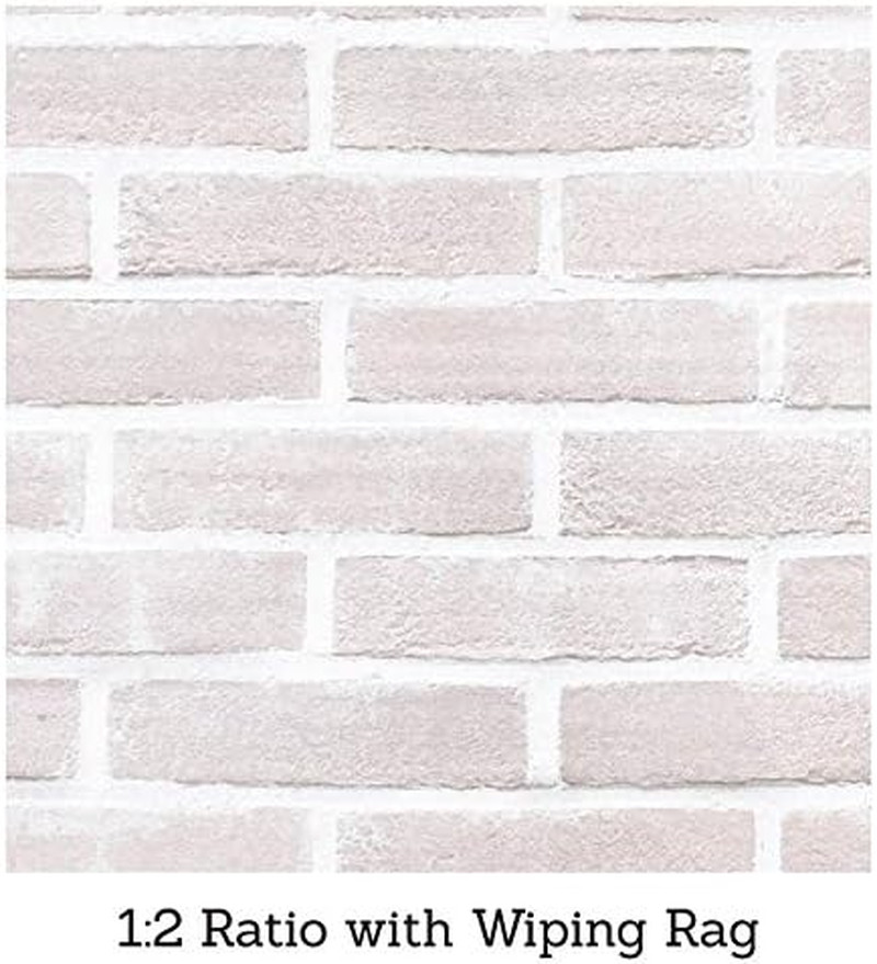 Brick Transformations Whitewash Paint for Brick Walls and Fireplaces