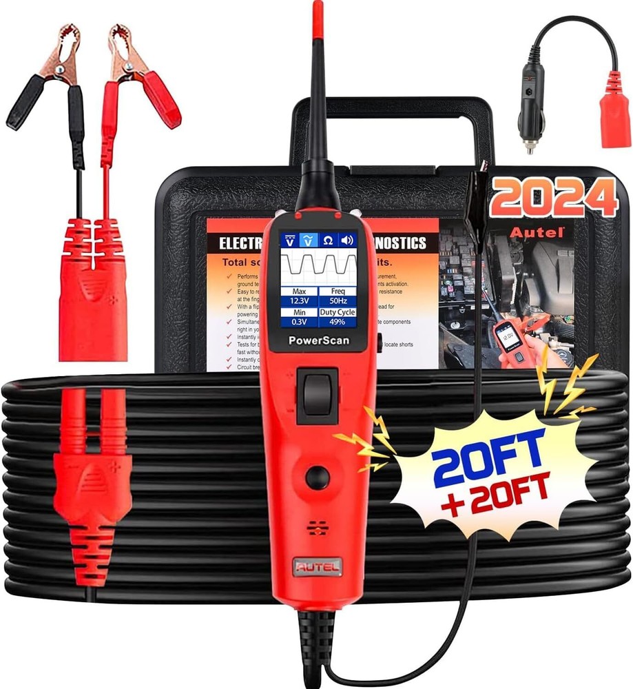 Autel PowerScan PS100 Electrical System Diagnostic Circuit Battery Tester 2024