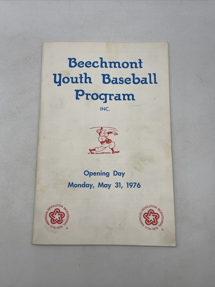 1976 Beechmont Youth Baseball Program Opening Day