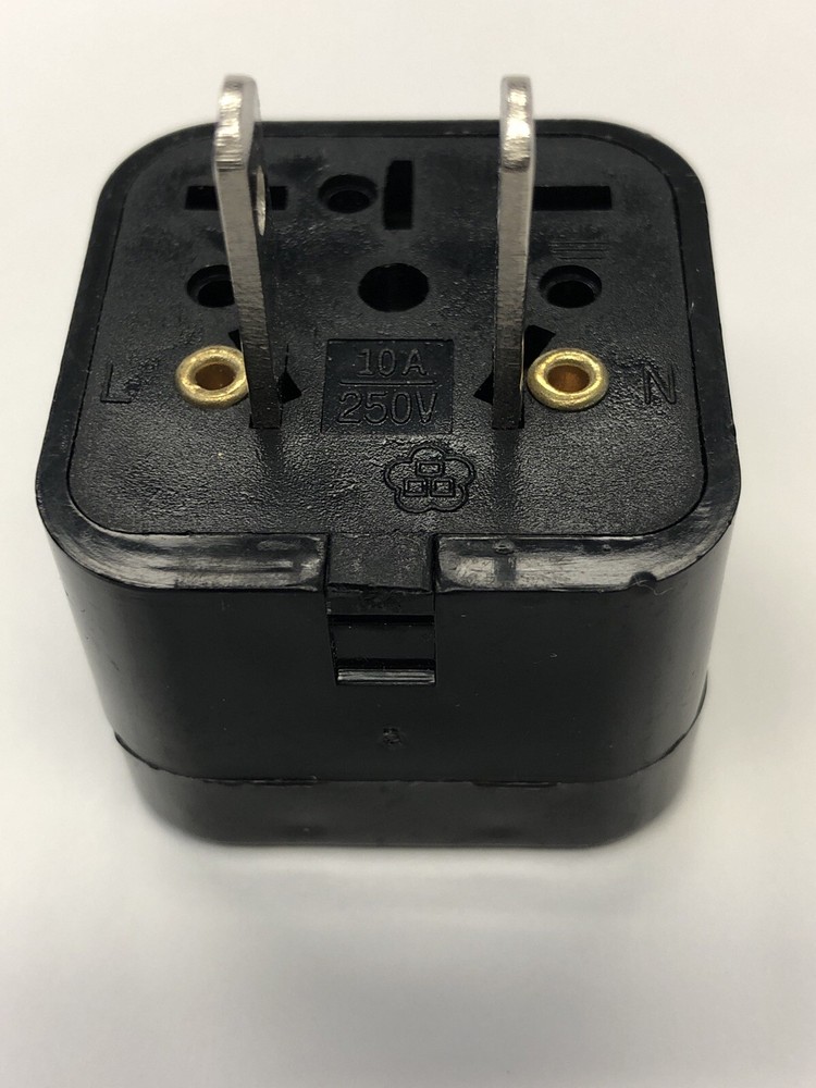 UNIVERSAL WORLDWIDE POWER PLUG ADAPTER 10AMP 250V BY-15