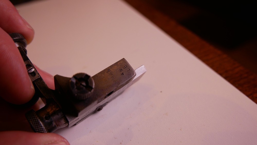 Lyman 48 LE rear gunsight