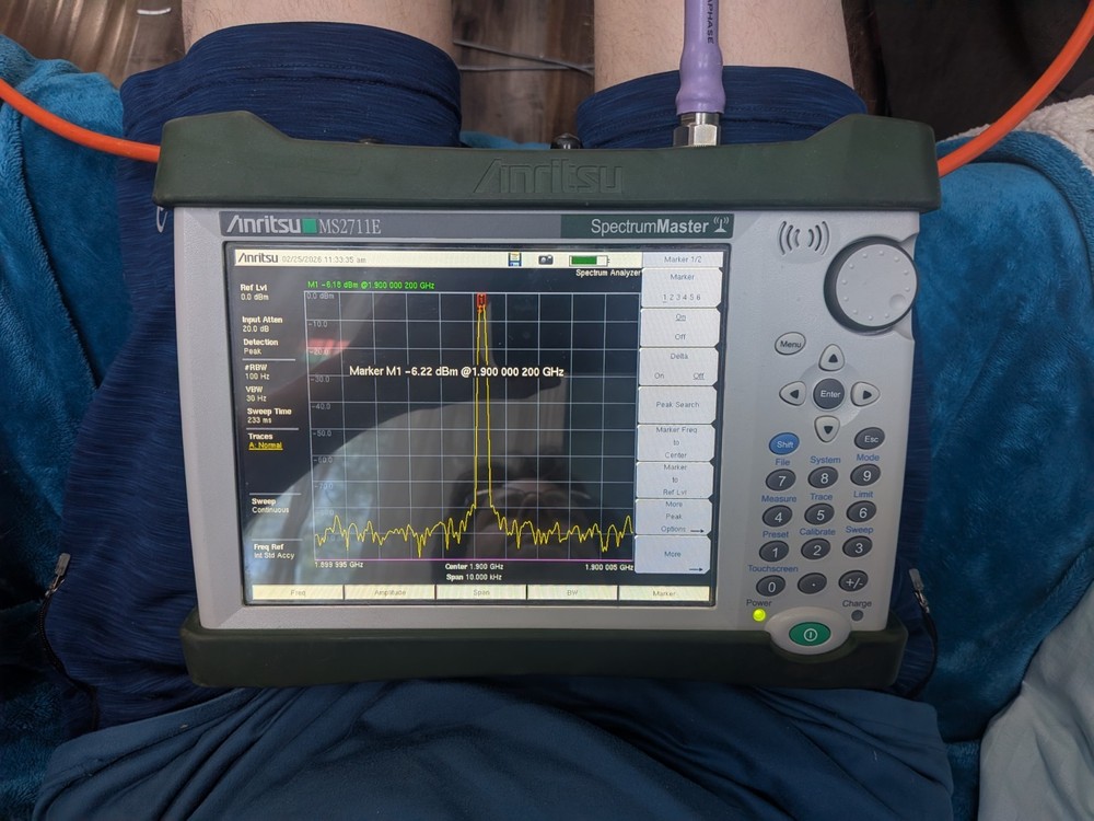 Anritsu MS2711E Handheld Spectrum Master Analyzer 3 GHz Cald! Touchscreen! Xlnt!