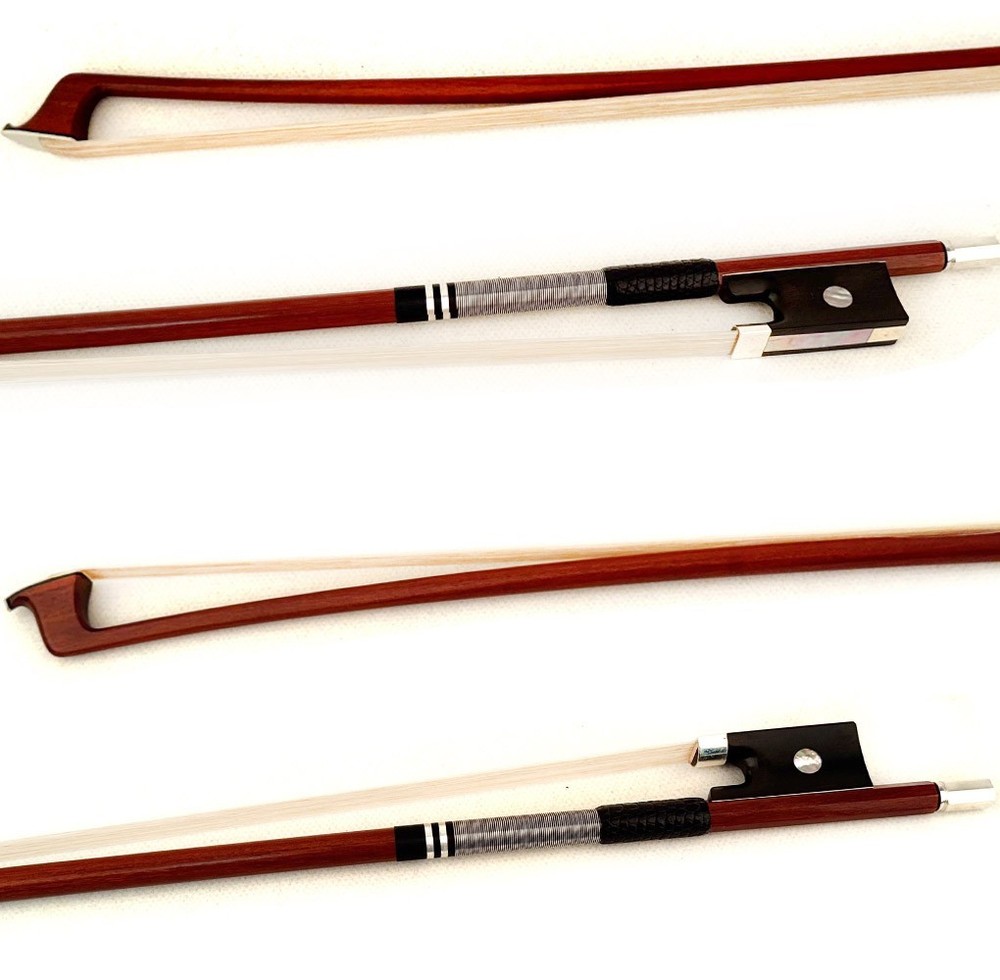 Professional 4/4 Master Violin Bow Antique Pernambuco Sartory Copy Silver