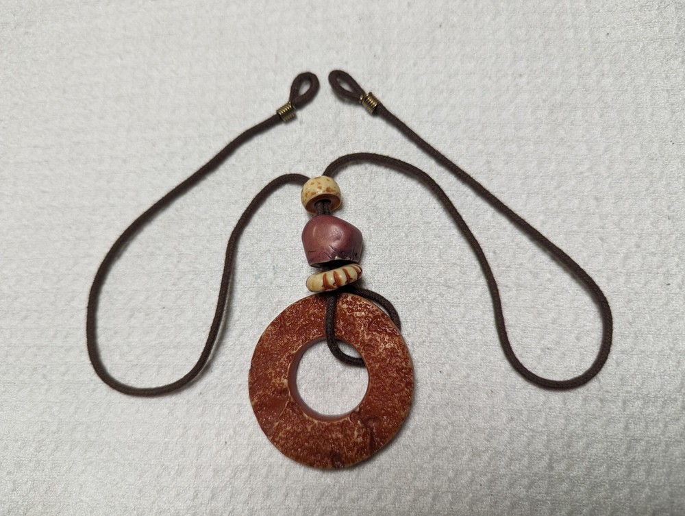 Vintage Eyeglasses Holder Leash Beaded