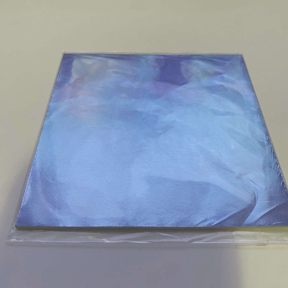 4" Foil  Candy Wrappers, Light Blue !00 ea pkg