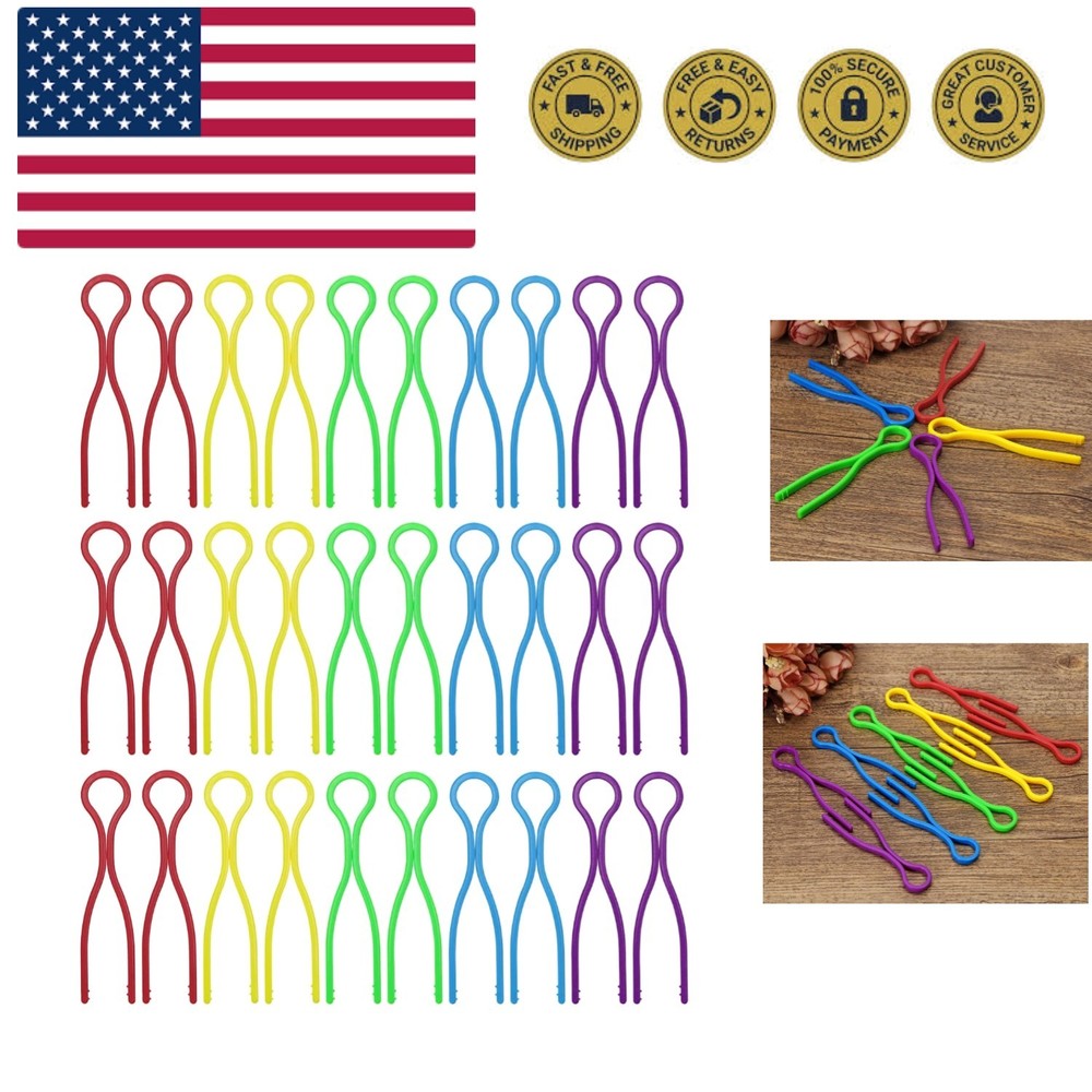 5 Colors Plastic Bobbin Thread Holders Thread Buddies Bobbin Clips Clamps for...