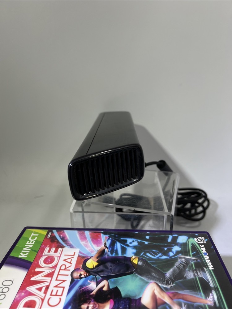 Microsoft Xbox 360 Kinect Sensor Bar W/6 Games Tested Bundle Lot #ML3