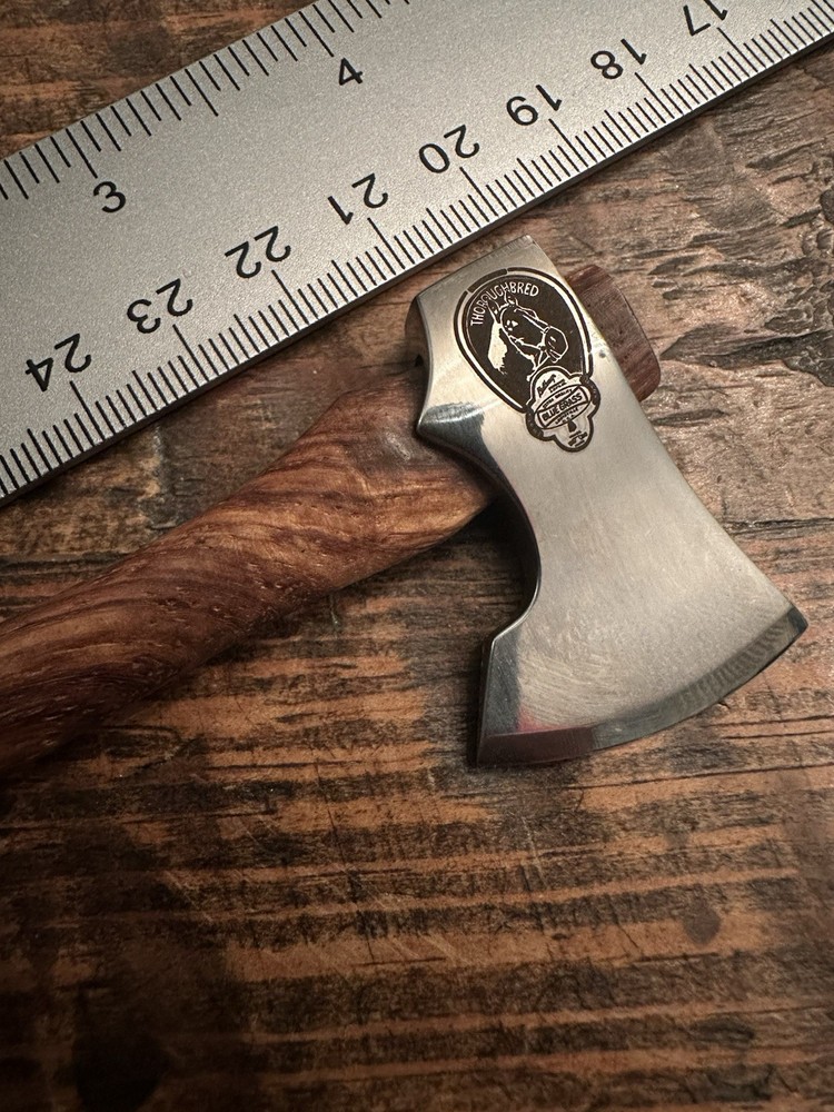 Micro Mini Axe Tribute Thoroughbred BELKNAP BLUE GRASS Package Letter Opener
