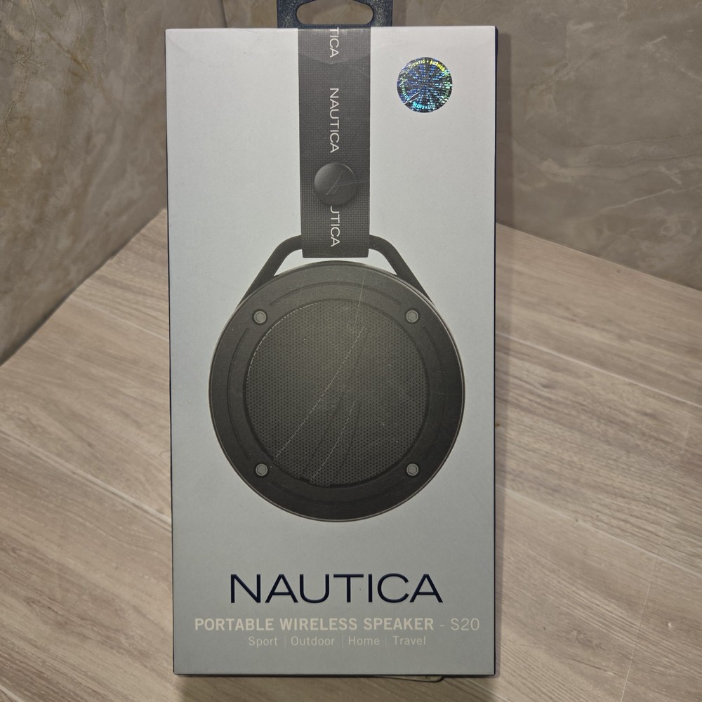 Nautica Portable Wireless Speaker Black S20