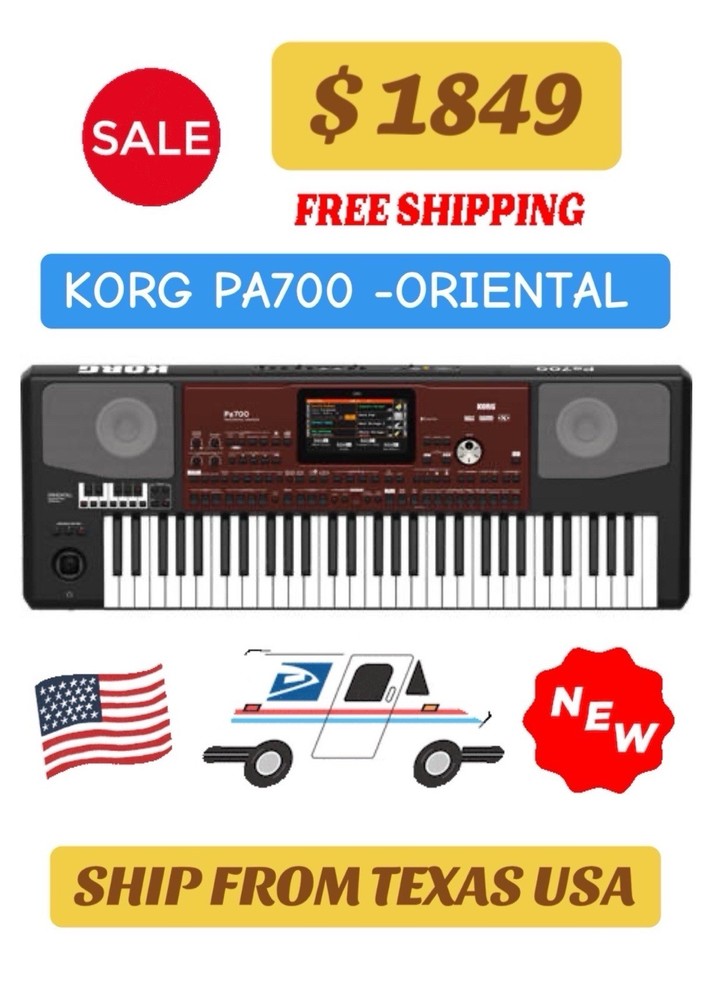Korg PA700 Oriental 61 Key (NEW)