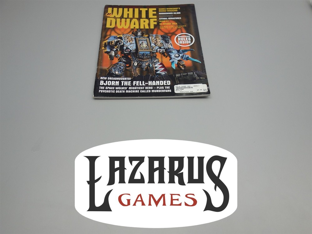 White Dwarf: Issue 27 August 2014 (Games Workshop)