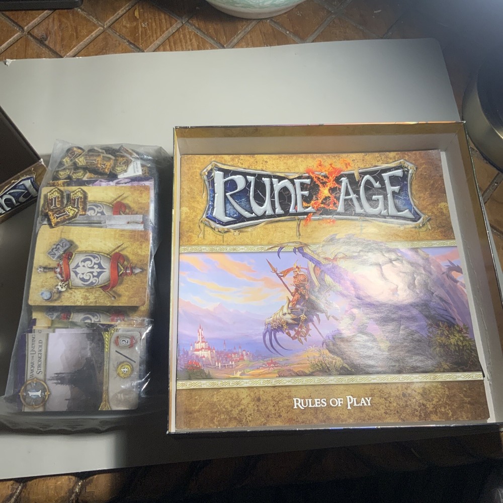 Rune Age core base set COMPLETE deck-building Fantasy Flight Runebound Terrinoth