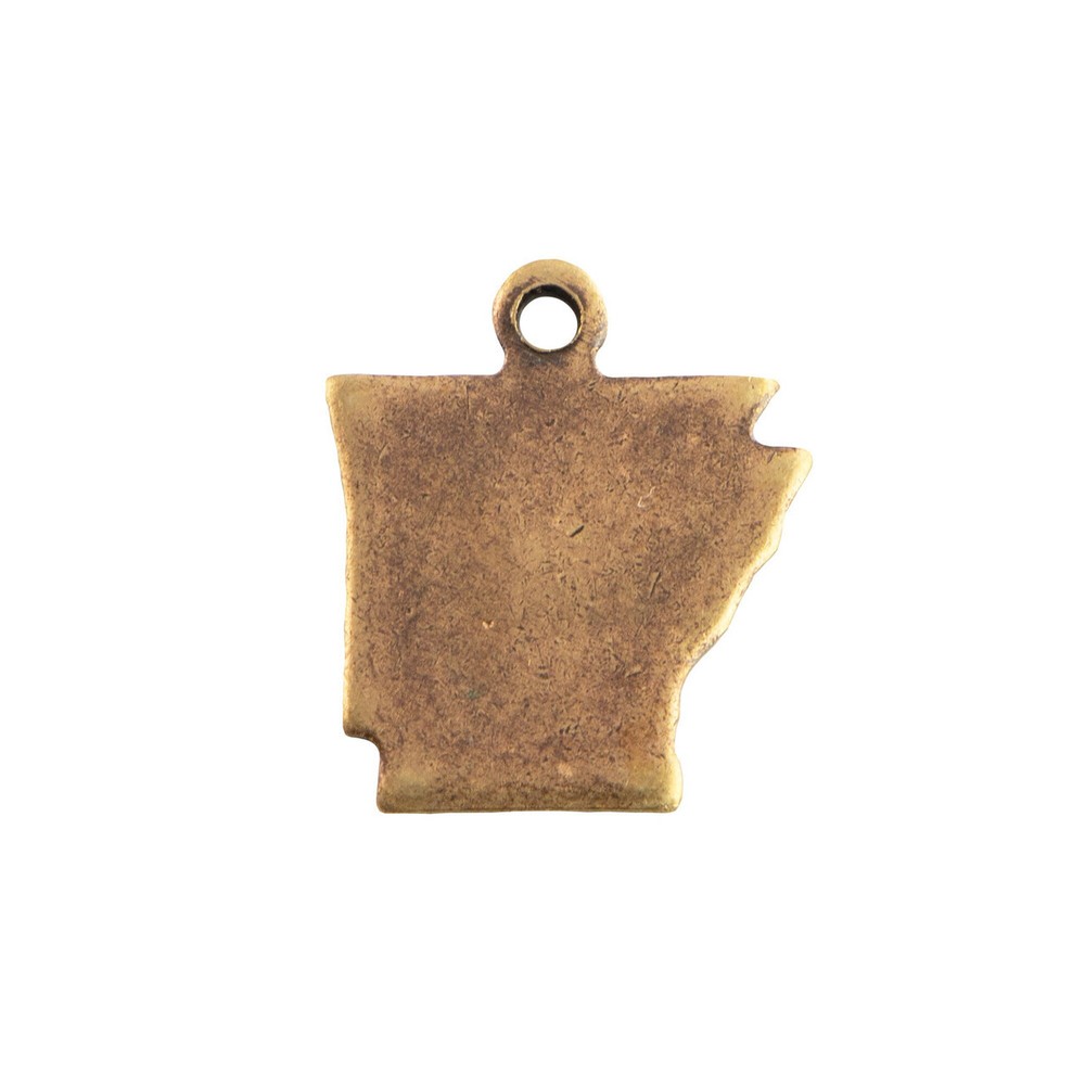 Arkansas Blank State Charms (6)