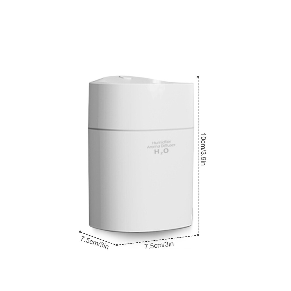 Air Humidifier Oil Diffuser Purifier Essential Aroma Aromatherapy LED Light