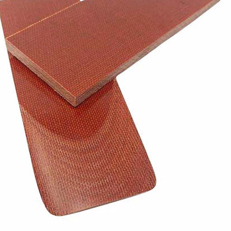 Canvas Micarta Knife Handle Scales- FIRE- Various Sizes