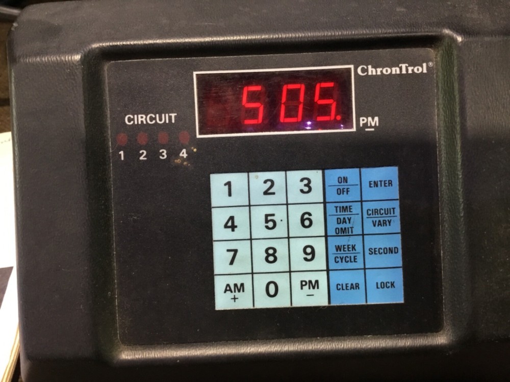 ChronTrol CD-2 Table Top Programmable Timer used Cron Trol