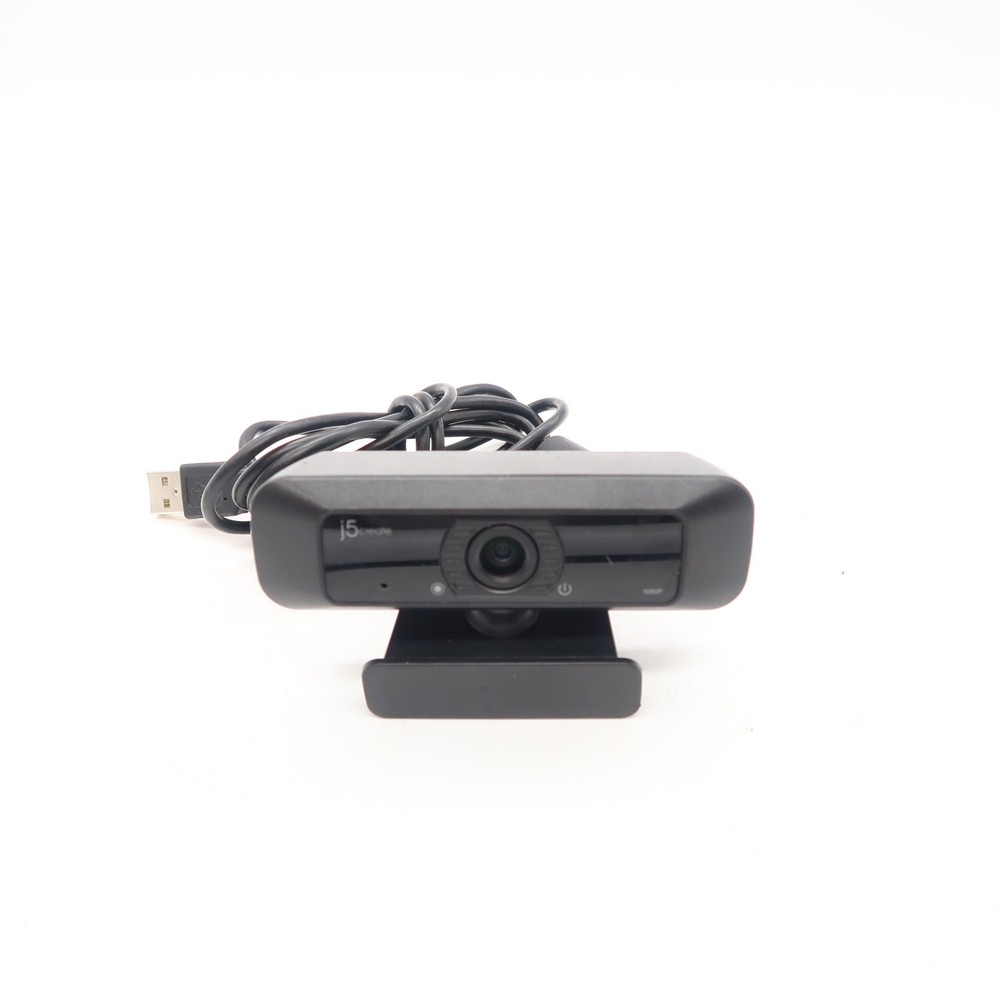 j5create USB HD Webcam with 360° Rotation Black 1080p