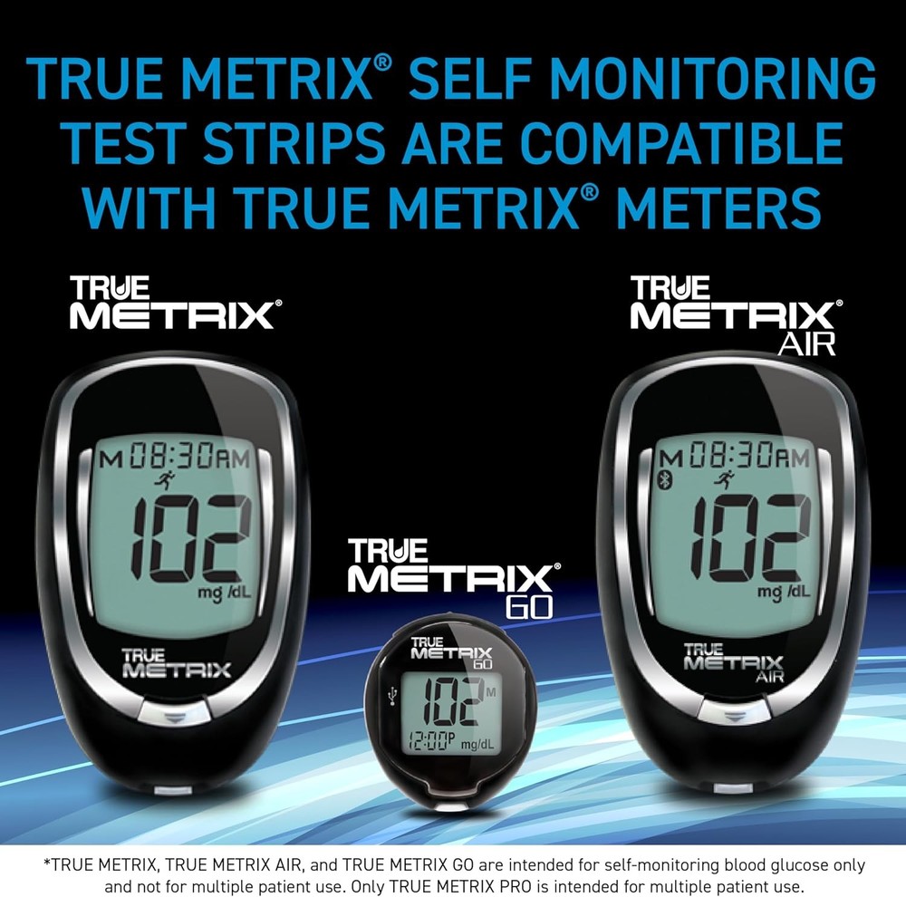 TRUE METRIX Blood Sugar Test Strips 200 ct