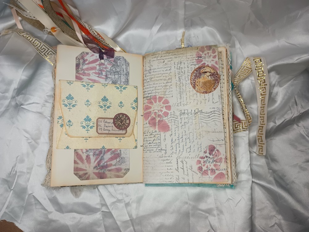 Junk Journal Elegant Shabby Chic Lace