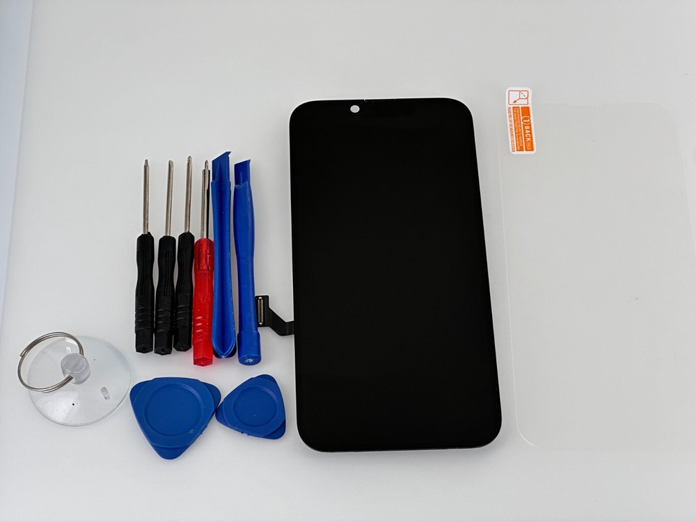 Genuine OEM iPhone 14 Black OLED Replacement Screen Digitizer+Proximity"Grade A"