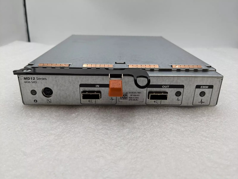 DELL E01M E01M001 SAS CONTROLLER MODULE MD12 SERIES 6GB - PULLED-