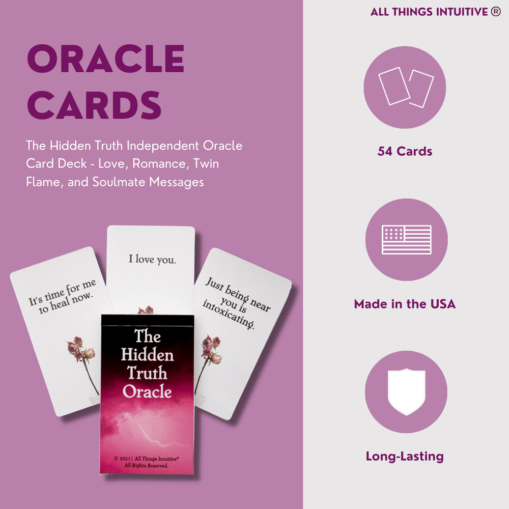 AUTHENTIC - The Hidden Truth Oracle ® Oracle Cards
