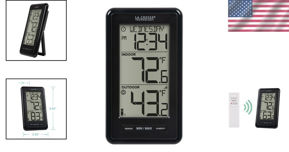 Wireless Temperature Monitor: High Accuracy, Compact