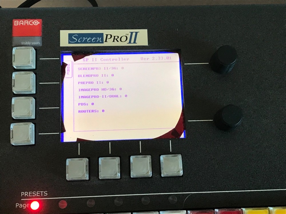 BARCO Screen-Pro II HD Video Controller