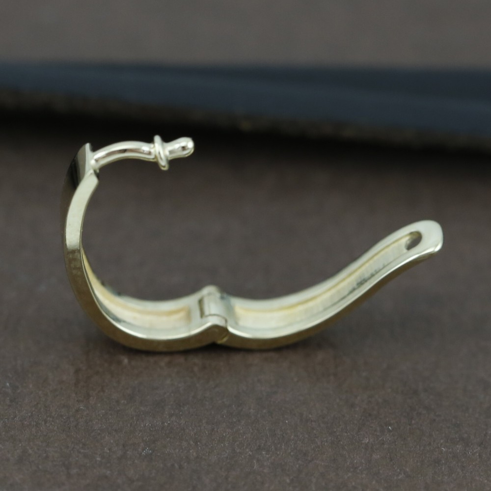 Genuine 9CT Solid Yellow Gold Enhancer & Bail 10mm