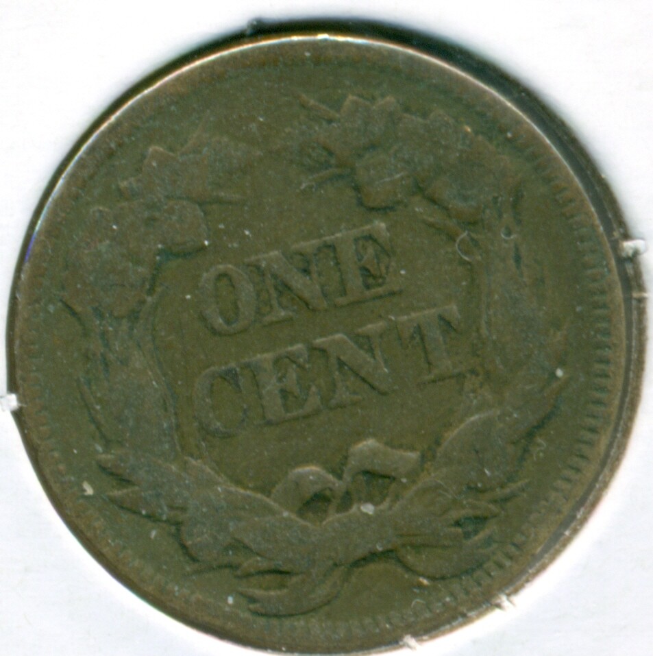 1857 FLYING EAGLE CENT, VERY GOOD, GREAT PRICE!