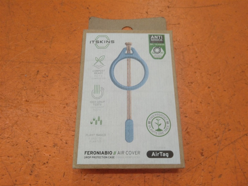 ⭐️⭐️⭐️⭐️⭐️ ItSkins AirTag Cover Case For Apple Light Blue