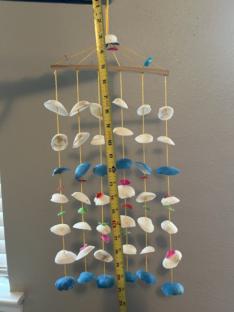 Seashell Wind Chime Handmade Wall Decoration