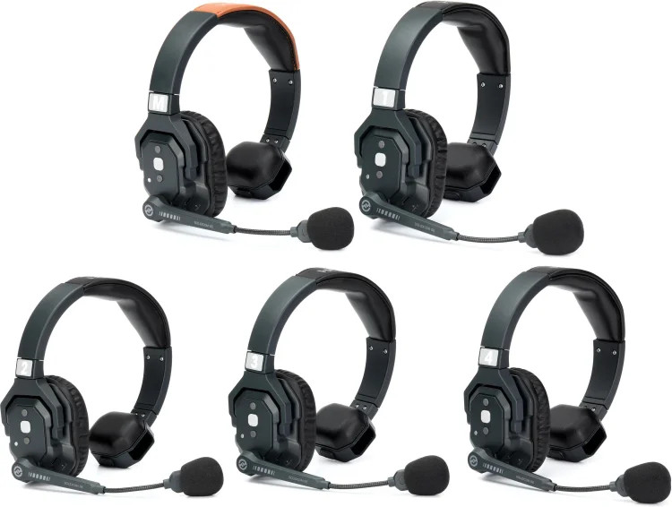 Hollyland Solidcom SE 5S 5-person Wireless Intercom System - Global Version