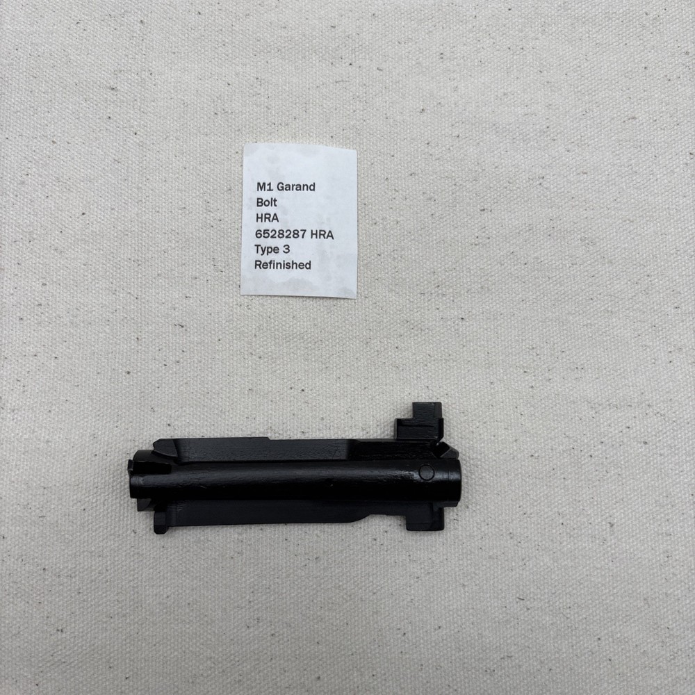 USGI M1 Garand HRA Complete Bolt Assy, Type 2