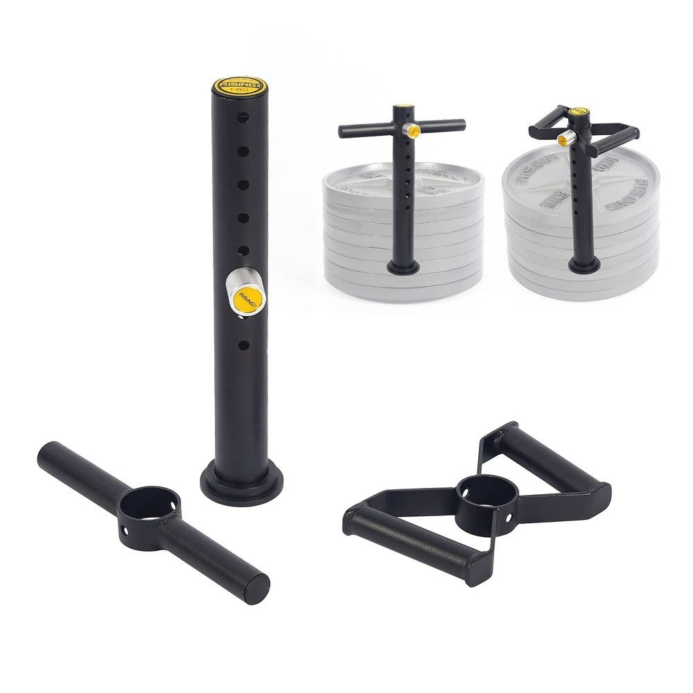 RISINGFIT Adjustable kettlebell Handle, Heavy Duty Kettlebell Handle for Plat...