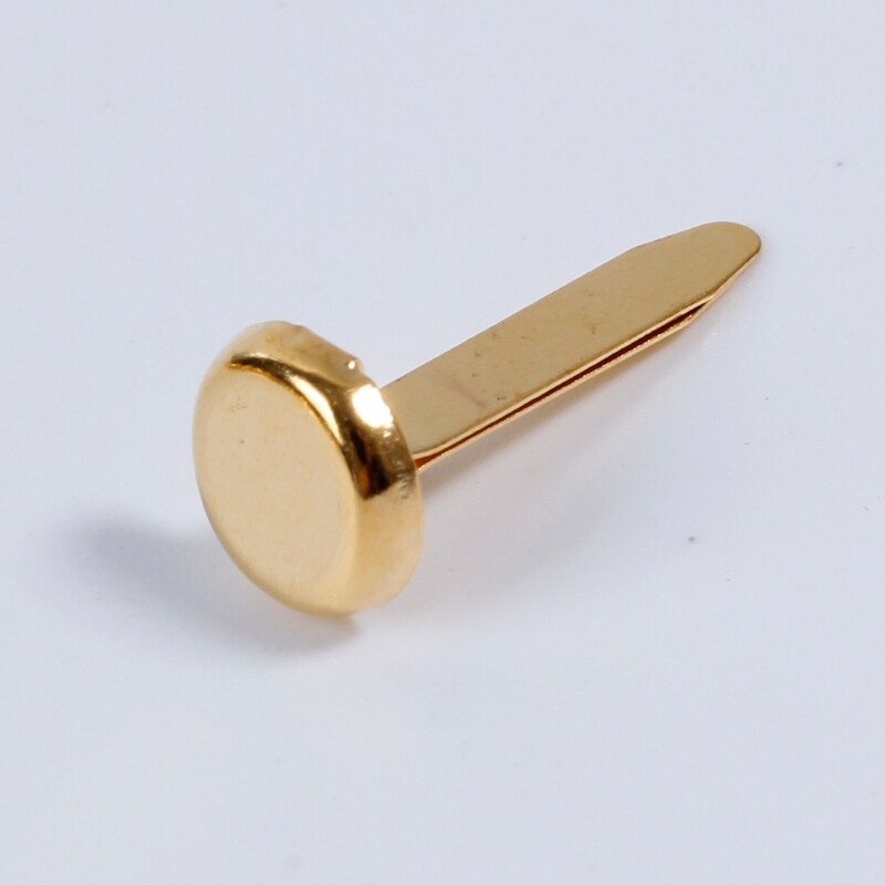 Round Head Clips Mini Brads Pattern Bag Clips Metal Round Head Clips Scrapbook