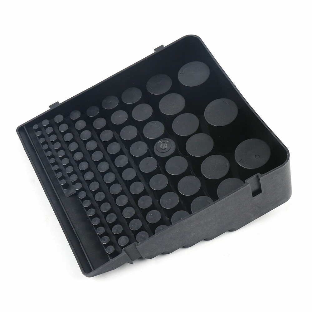 84Holes Bit Holder Organize Box Rack Organizer Stand Container Drill Bit Storage