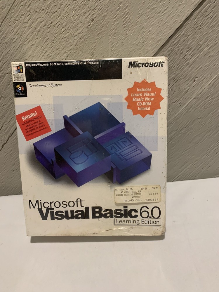 Microsoft visual basic 6.0 learning edition