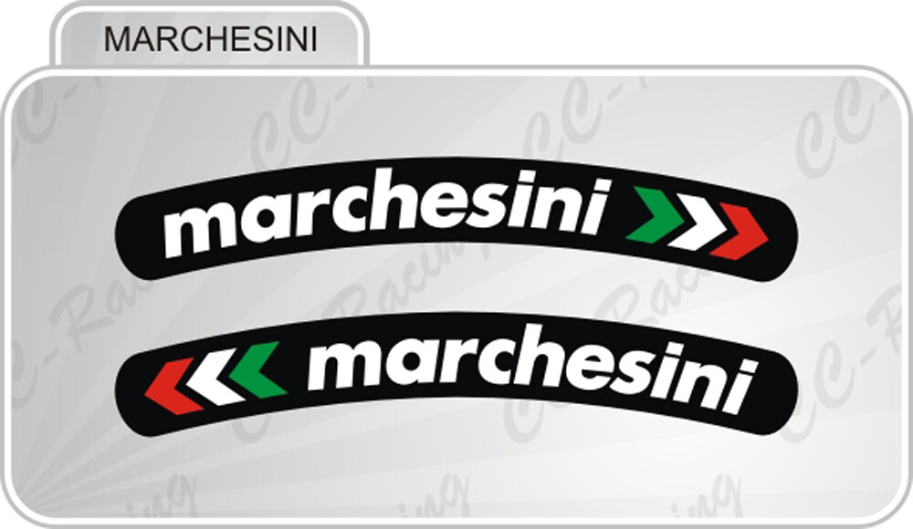 Adhesives Rim Marchesini Black White