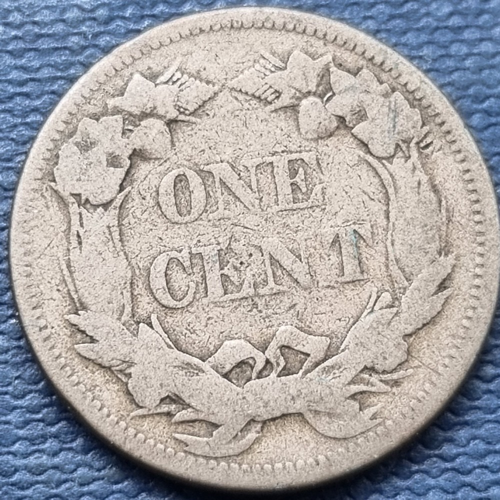 1858 Flying Eagle Cent 1c Circulated #97074