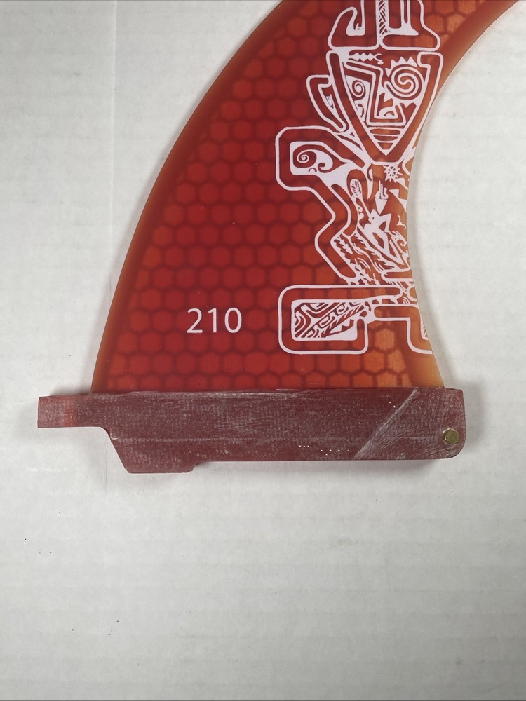 Starboard SUP Hexcel 210 8” Polyester Red Fin Paddle Boards Accessories - New