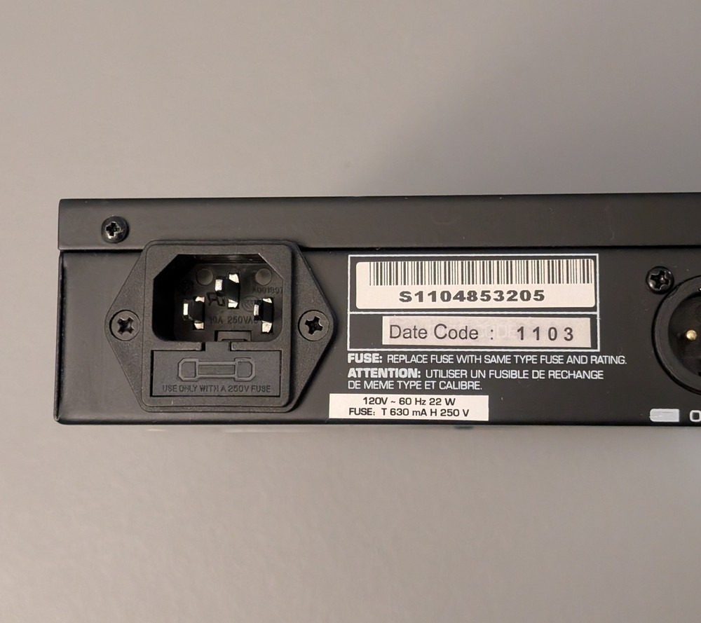 Behringer Ultragraph Pro FBQ1502 15-Band w/ FBQ Detection - Powers On / Untested