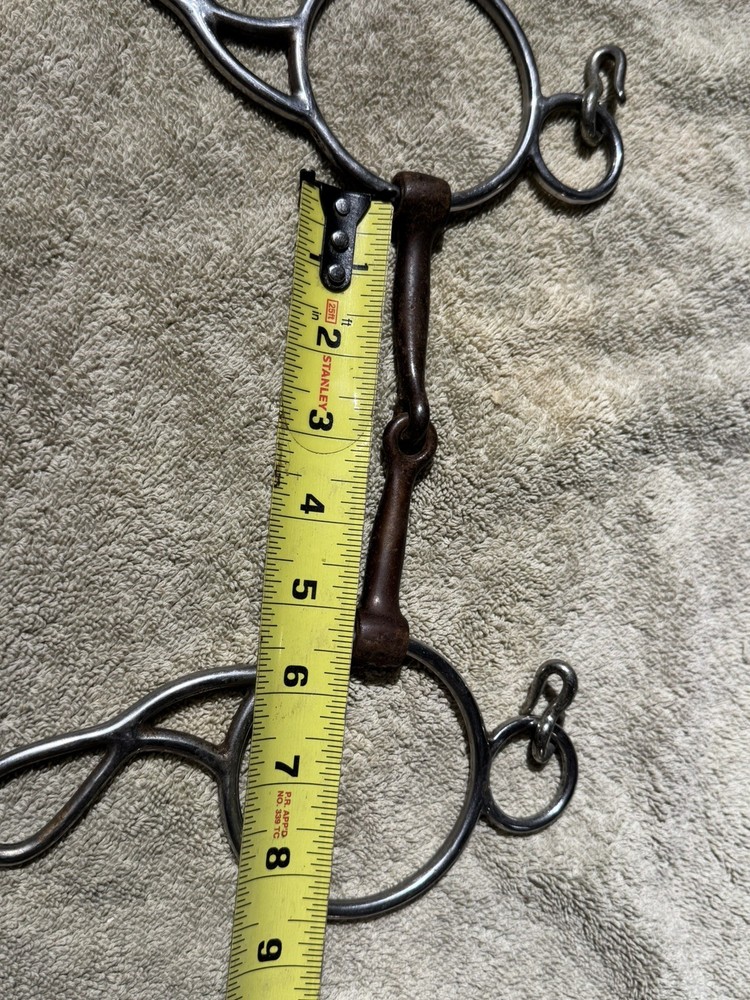 Sliding Gag Copper Mouth Snaffle - 5"